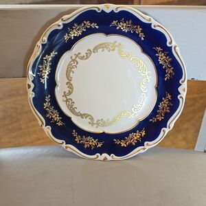 Lichte GDR Echt Kobalt Fine China Salad Plate